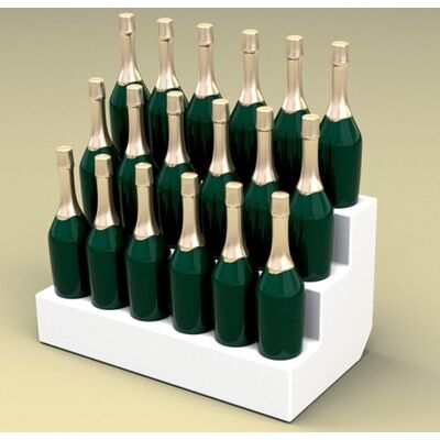 Led Stand for Bottles 3000K IP65 600x340x340mm