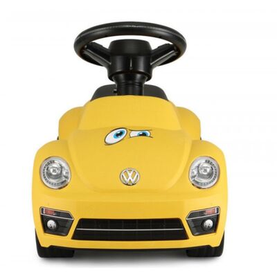 Volkswagen Beetle Παιδικό Αυτοκίνητο Κίτρινο Ποδοκίνητο