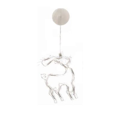 Decorative Deer 10 Led Warm White with Suction Cup 3xAAA 936-103