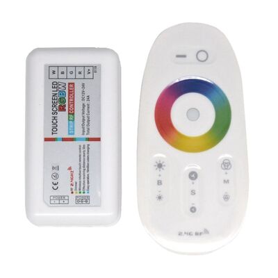 Controller Led RGBW 4x6A 12 / 24V + Remote Control