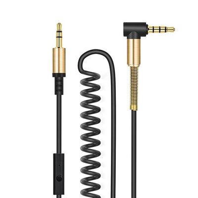 Audio AUX Jack 3.5mm Spring Hoco cable
