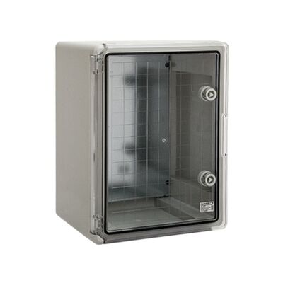 Plastic Box with Transparent Door ABS 200x300x130mm IP65