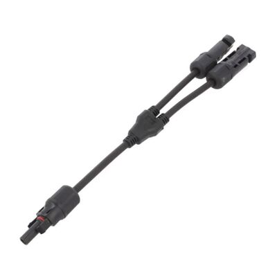 Split Solar Cable 4mm 2 Male - 1 Female