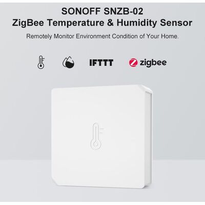 Indoor Temperature - Humidity Sensor SNZB-02 ZigBee