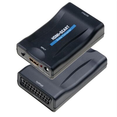 Αντάπτορας Μετατροπέας σήματος HDMI input σε SCART output Black