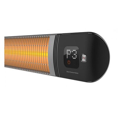 SMARTY-WL 2500W Infrared Heater with Remote Control + Wifi IP65 Black