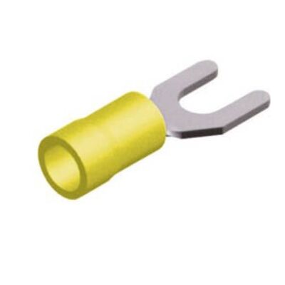 Fork-Type Terminal Insulated Yellow 5.3 SV5.5-5 50 PIECES/BLΙSΤΕR CHS