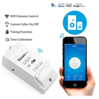 Sonoff TH10 Smart Wifi Διακόπτης Συστήματος Ελέγχου Θερμοκρασίας & Υγρασίας