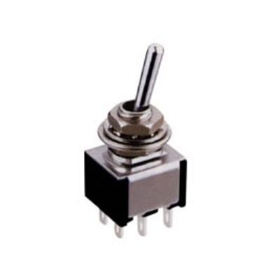 Mini Toggle Switch ON-OFF-ON 3A/250V 6P TA203A1 SCI ​​​​​​​