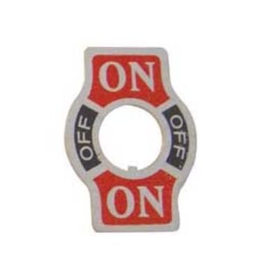 Toggle Switch Accessories sign ON-OFF-ON