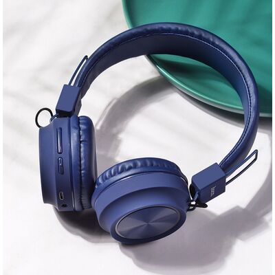 Ασύρματα Ακουστικά Bluetooth HOCO W25 Μπλε