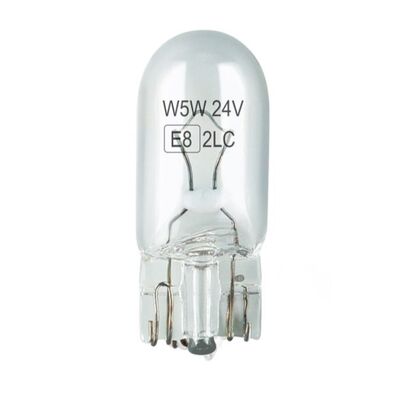 Lamp T10 W5W 24V 5W 004
