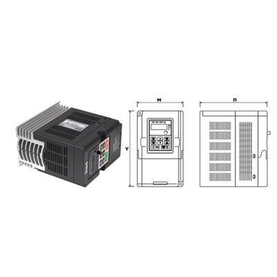 Frequency Inverter GD10 3Phase Input/Output 400V 2.2KW INV