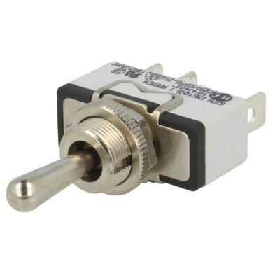 Tripolar Toggle Switch Pos: 3 SP3T (ON)-OFF-(ON) 10A 250VAC - 5A 25VDC