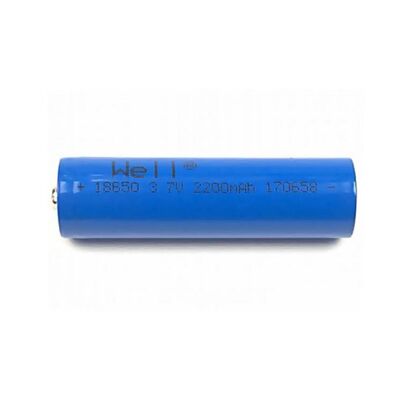 18650 Lithium Battery 3.7V 2200mAh Rechargeable