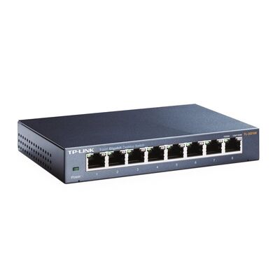 8 Port Ethernet Switch 10/100 / 1000Mbps TP-Link TL-SG108 v4