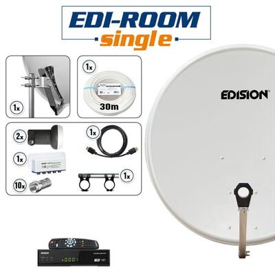 Τηλεοπτικό Πακέτο EDI-ROOM EDISION single 350 Ελεύθερα Δορυφορικά Τηλεοπτικά κανάλια