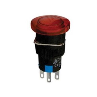 Screw Terminal Button Φ16 Mushroom Type + Led 24VAC/DC Red SDL16-11MD XND 