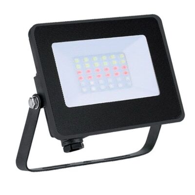 LED Flood Light 30W RGB 230V IP65 With Infrared Remote Control