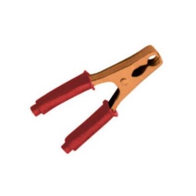 Alligator Clip (Battery) All Copper 200A 135mm YG-10036/R Red