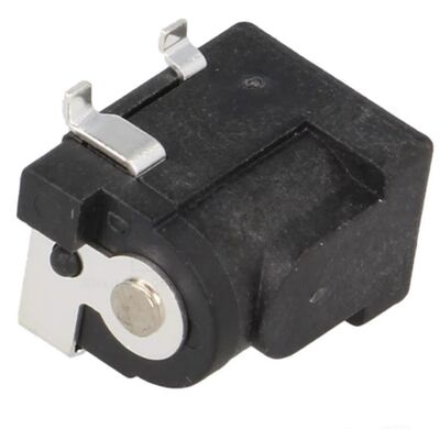 Socket DC Supply Male 5.5/2.1mm with on/off switch on PCBs