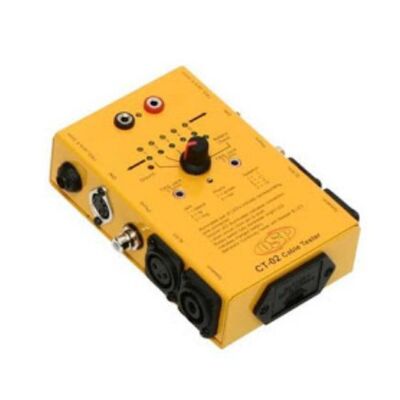 Speakon - XLR - RCA - 4p DIN - Jack Cable Tester CT-02