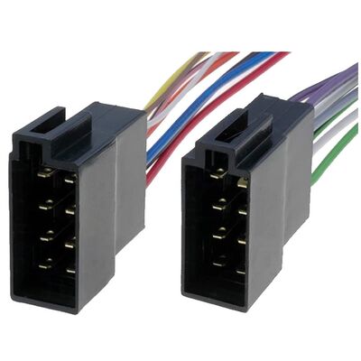 ISO Car Cable Radio / CD ISO socket x2 PIN: 16(8+8)