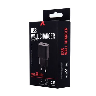 Travel Charger MXTC-01 USB 2.1A Maxlife