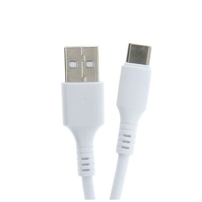 Καλώδιο USB - Type C 2.0 C279 2 Μέτρο Λευκό