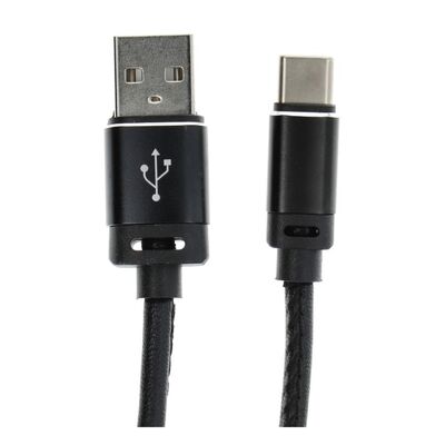 Καλώδιο USB Type C 2.0 C366 Μαύρο 1 Μέτρο