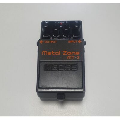 Used Boss Metal Zone MT-2 Pedal