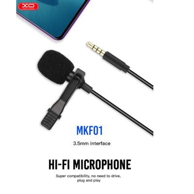 Μικρόφωνο Πέτου για Smartphone XO MKF01 4Pin