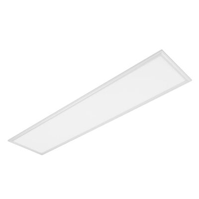 Φωτιστικό Panel Οροφής Led Λευκό Παραλληλόγραμμο 295 × 1195 × 32mm 40W 6500K με Λευκό Πλαίσιο