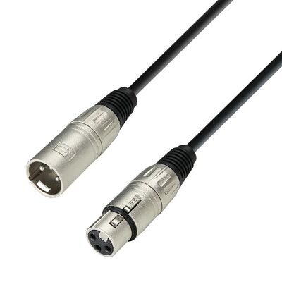 Microphone Cable XLR Female-XLR Male 1m