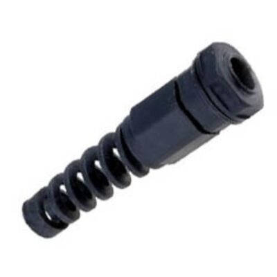 Cable Gland With Coil EGR11SR Black KSS
