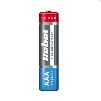 Alkaline Battery Rebel ΑΑΑ 1.5V 2pcs
