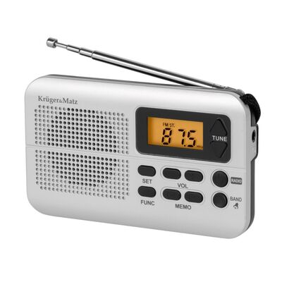 Φορητό Ραδιόφωνο / Ρολόι / Alarm Kruger & Matz KM0819