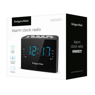 Ραδιόφωνο - Ρολόι - Ξυπνητήρι Kruger & Matz 148-0038