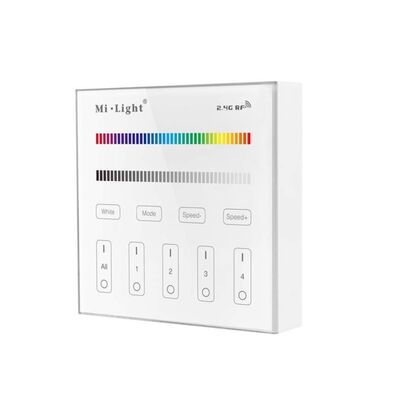 Επιτοίχιο Controller RGB/RGBW 4-Zone 2xAAA Mi-Light B3