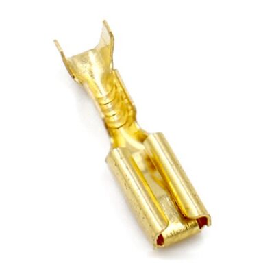 Naked Female Slide Cable Lug 2.8-1.5 Brass with Lock (804101) HAN