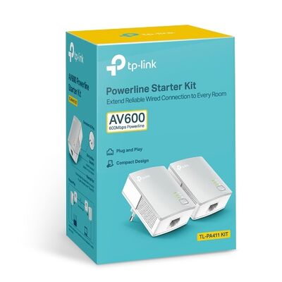 Power Line TP-LINK TL-PA411KIT Power Adapter