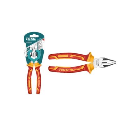 Insulated Combination Pliers 180mm 7" Total THTIP2171