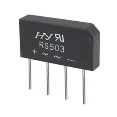 Bridge Rectifiers Plastic 5A/300V RS503 WIRE HY
