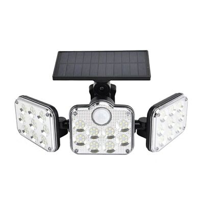 Solar Wall  LED Lamp with 130 LED motion sensor & Remote Control