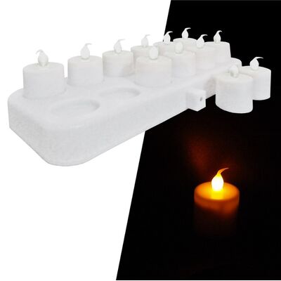 Rechargeable Candle Lights Led 12 pieces