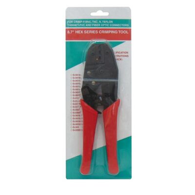 Insulated Terminal Crimping Tool (0.5-4-6) Red G301H LZ