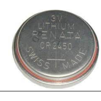 Lithium Battery Button CR-2450N 3V RENATA 540mAh 24x5mm