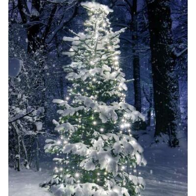 Χριστουγεννιάτικα Λαμπάκια Led Χταπόδι Ψυχρό Λευκό 350L 3.5m Σταθερή Λειτουργία