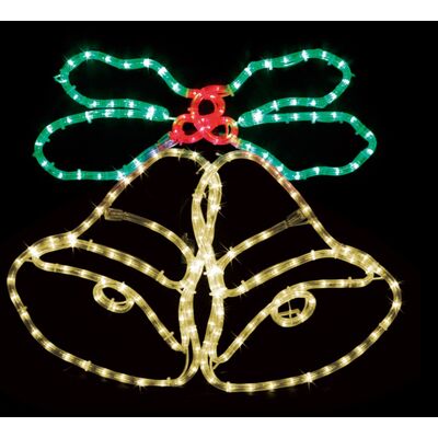 Christmas Double Bell 288 Led Street Decoration 75x58cm 940-006