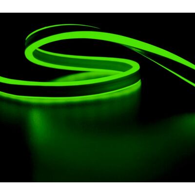 Led Neon Rope Lights 100Led/m 15mm Double Sided Green 230V